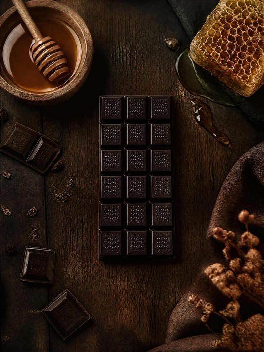Barretta di Cioccolato Fondente e Miele