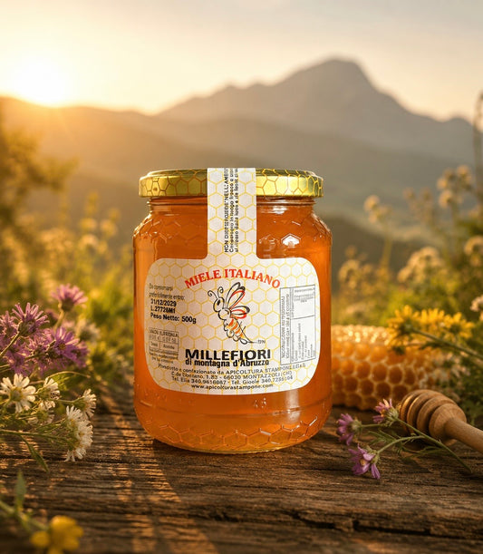 Miele millefiori di montagna dell’Abruzzo