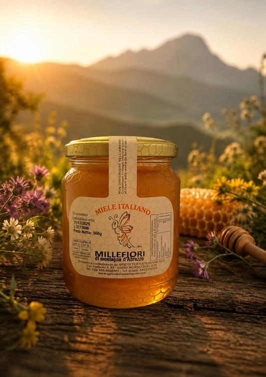 Miele millefiori di montagna dell’Abruzzo