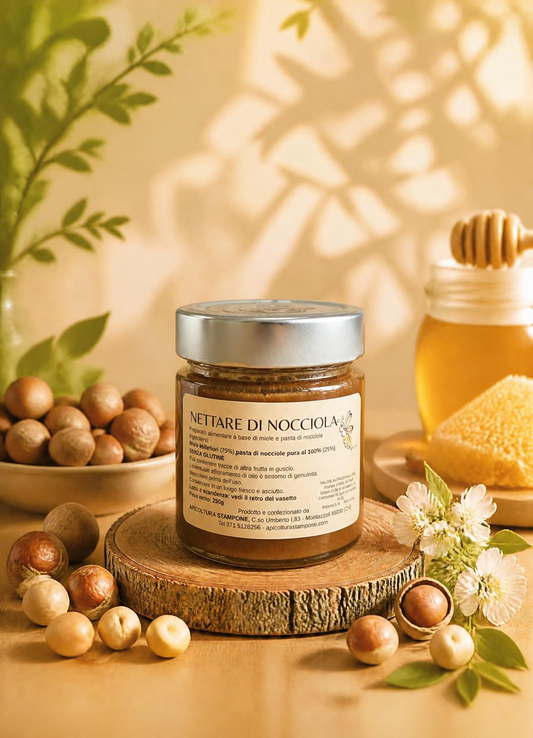 Nettare di Nocciola – Crema spalmabile al Miele e Nocciole