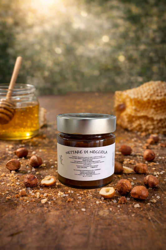 Nettare di Nocciola – Crema spalmabile al Miele e Nocciole