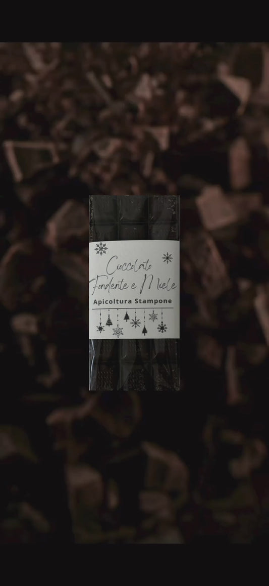 Barretta di Cioccolato Fondente e Miele
